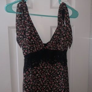 Honey Punch brand Flower print romper